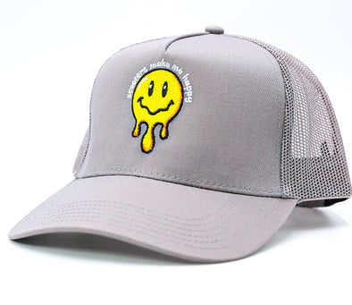 Scooters Make Me Happy Trucker Hat Gray